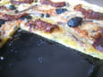 Pizza p�te de pommes de terre et garniture du sud