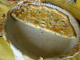 Tarte rhubarbe et chocolat blanc