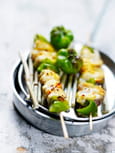 Brochettes de poissons