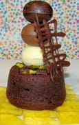 Fondant au chocolat de P�ques