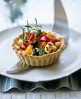 Tarte � la ratatouille et au ch�vre