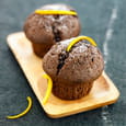 Muffins au chocolat moelleux et � l�orange