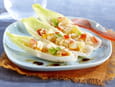Salade de riz � l ananas, surimi et endives
