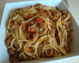 Spaghettis � la sauce Al Rag�