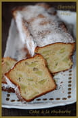 Cake � la rhubarbe