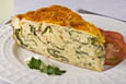 Quiche � la courgette