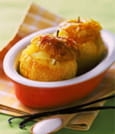 Pommes fourr�es � la compote de pommes