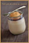 Petit pot de cr�me au caramel