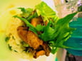Risotto aux courgettes et aux c�pes 