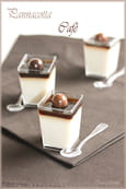Panna cotta au caf�