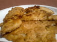 Escalopes de poulet marin�es