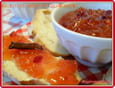 Confiture melon et groseilles vanill�e 