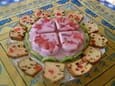 Bavarois aux  fraises