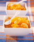 Salade d�oranges et cl�mentines �pic�es 