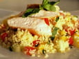 Taboul� au poulet, concombre et menthe fra�che