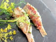Rougets farcis aux herbes