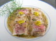 Carpaccio de rouget au fenouil sauvage