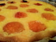 Tarte aux abricots � la cr�me fraiche