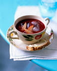 Soupe de myrtilles � la prune 