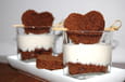 Mousse banane et coeur moelleux tout chocolat 