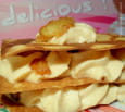 Mille feuilles de cr�pes dentelles 