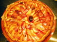 Tarte amandine aux nectarines