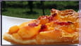 Tarte aux p�ches