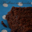 Moelleux au chocolat