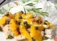 Blancs de poulet aux agrumes et aux c�pres