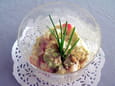 Cocktail de crabe � l avocat et � la f�ve Tonka