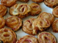 Feuillet�s jambon, fromage au s�same