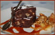 Brownie aux pommes et noix caram�lis�es