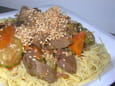 Eminc� de boeuf � la chinoise