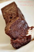 Fondant cr�me de marrons et chocolat, sans farine