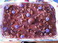 Tiramisu aux marrons glac�s et violette