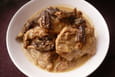 Saut� de veau aux morilles