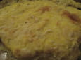 Gratin de polenta � la courgette et au ch�vre