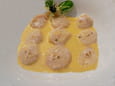 Carpaccio de st Jacques � la vinaigrette d agrumes