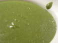 Soupe boursin-�pinards