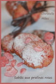 Sabl�s aux pralines roses