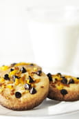 Sabl�s au chocolat et oranges confites