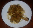 Cuisses de canard � la sauce cr�meuse