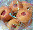 Mini-financiers aux framboises