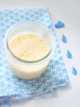 Mousse v�g�tale citron pamplemousse au tofu soyeux