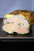 Foie gras mi-cuit au cacao
