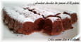 Fondant au chocolat et piment d Espelette