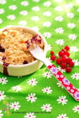 Crumble aux fruits rouges
