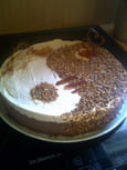 Entremet chocolat caramel