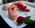 Macarons � la rose