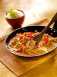 Poulet coco sauce au curry jaune